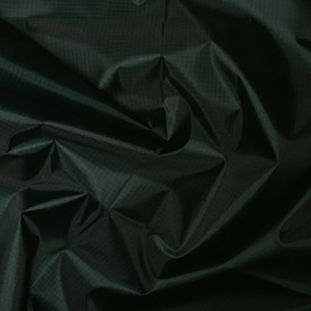 Woven Dyed Polyester Rip Stop Tear Resistant Waterproof Fabric 60" 150 cm Wide – Sold Per Metre (Bottle Green)