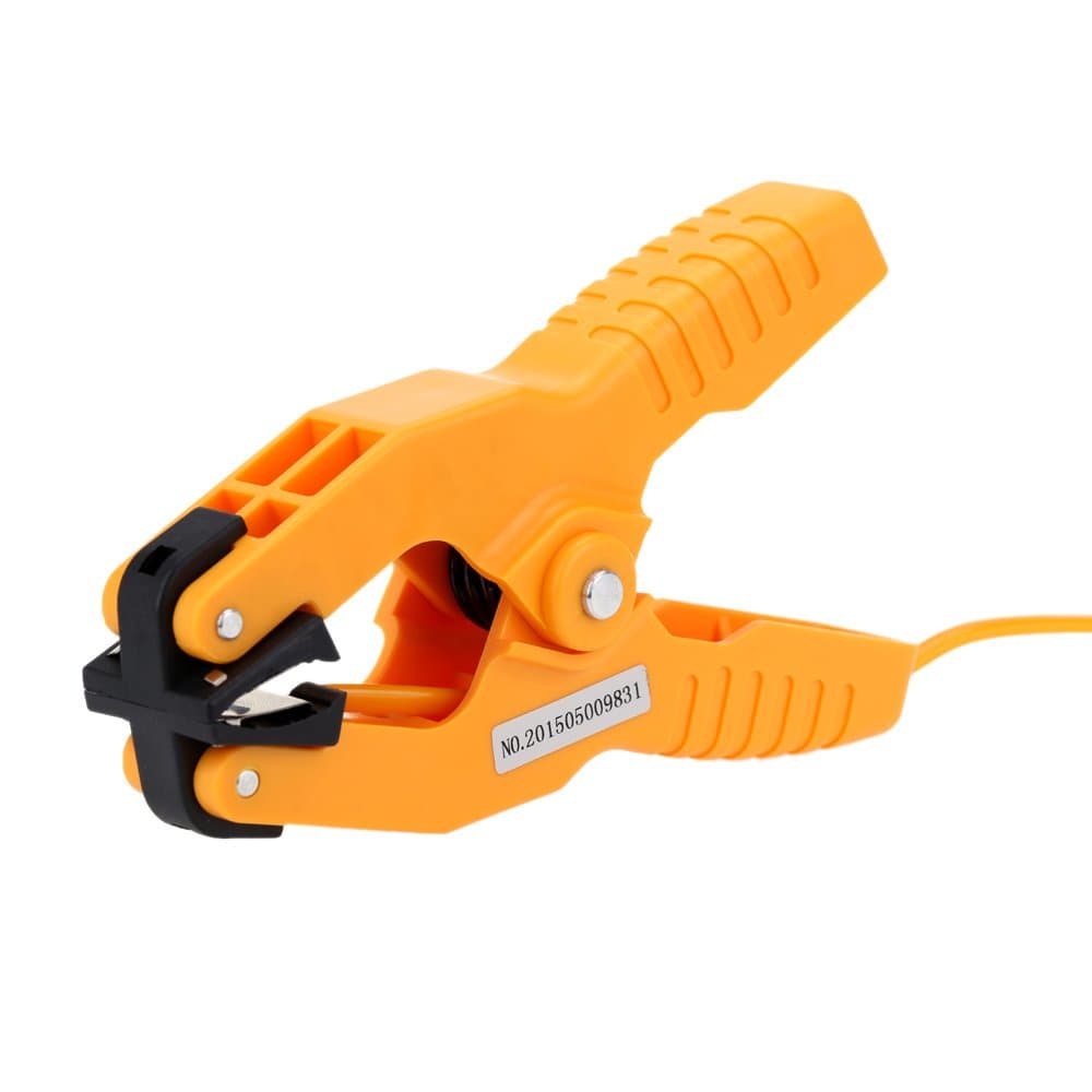 Trudged(TM) Hot -40~200 Degree Durable Centigrade Pipe Temperature Clamp Sensor Professional Lead K-type Thermocouple Probe diagnostic-tool