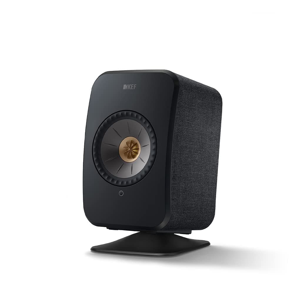 KEF Lsx P1 Desk Pad (Black, Pair), Large