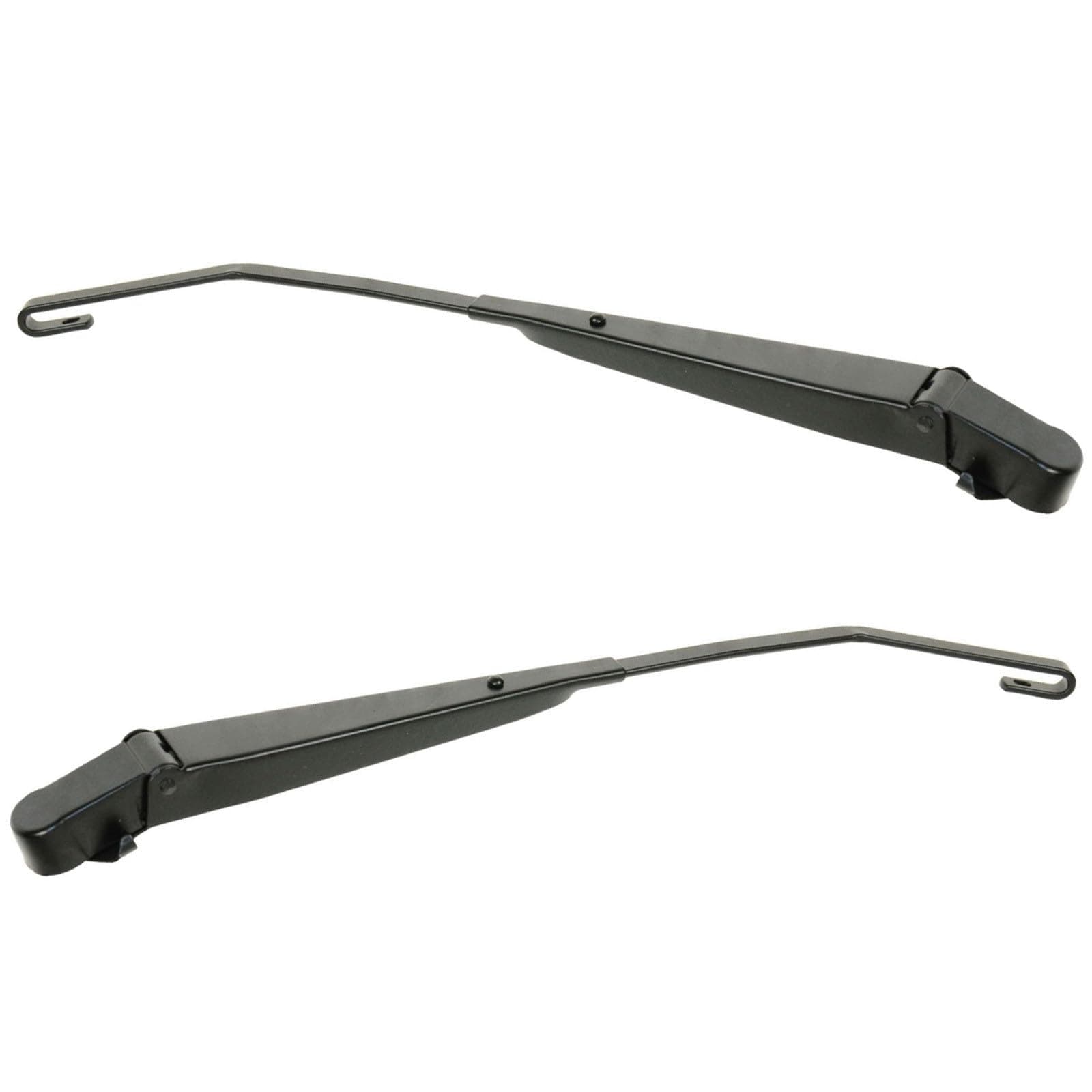 TRQ Front Windshield Wiper Holder Arm Pair Set Kit Compatible with 97-06 Jeep Wrangler