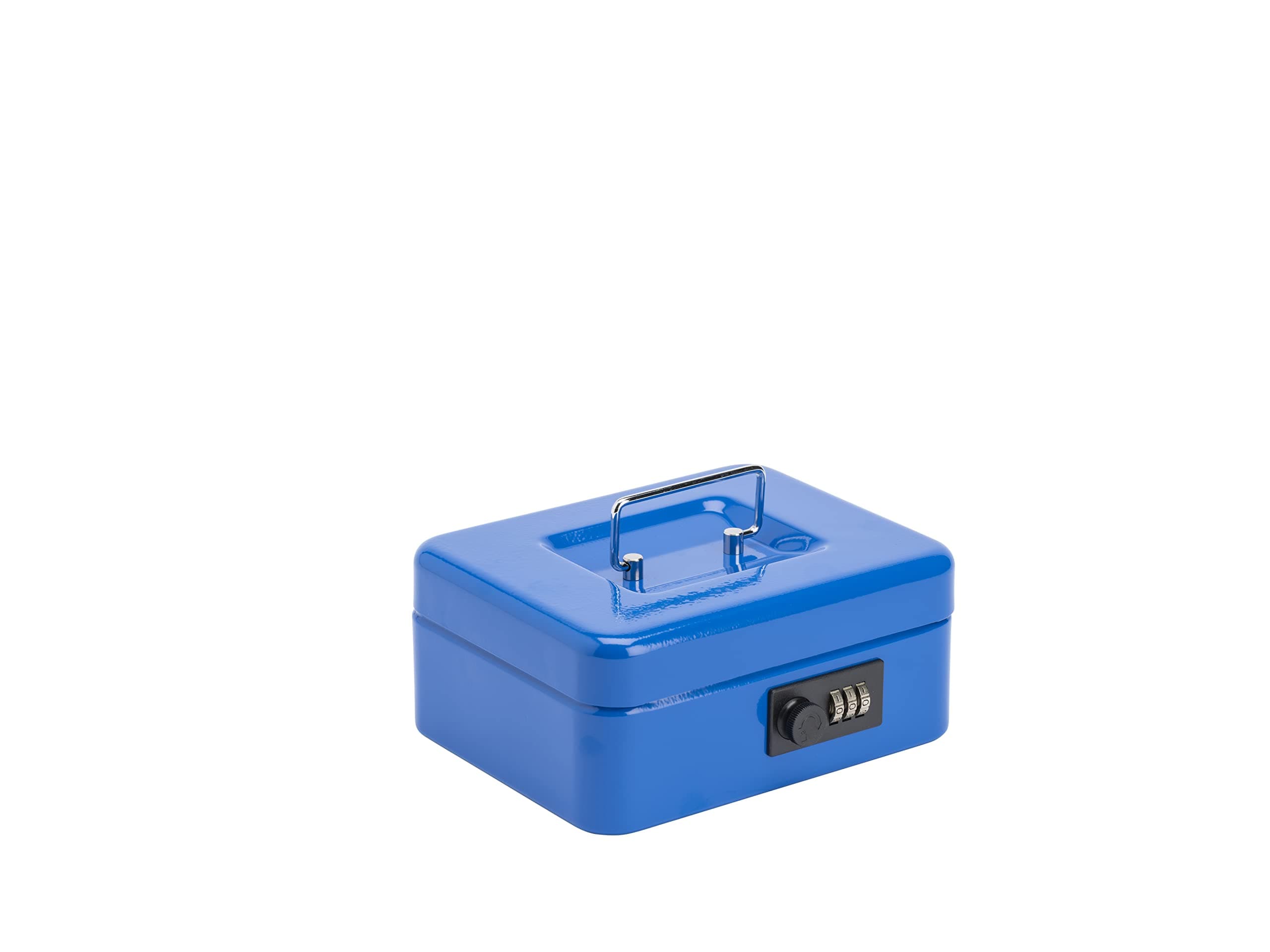 Sterling CB02CBL 8" Combination Lock Cash Box,Blue
