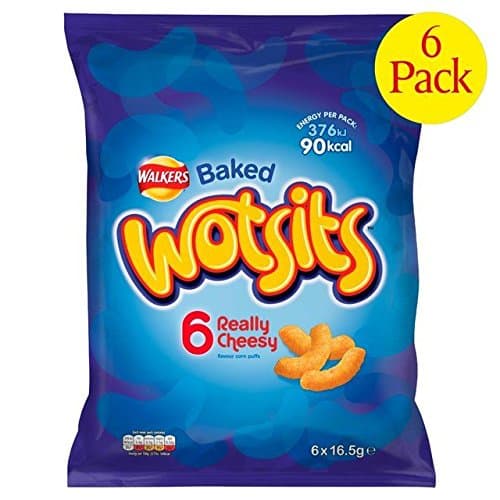 Wotsits Really Cheesy Snacks 16.5g x 6 per pack