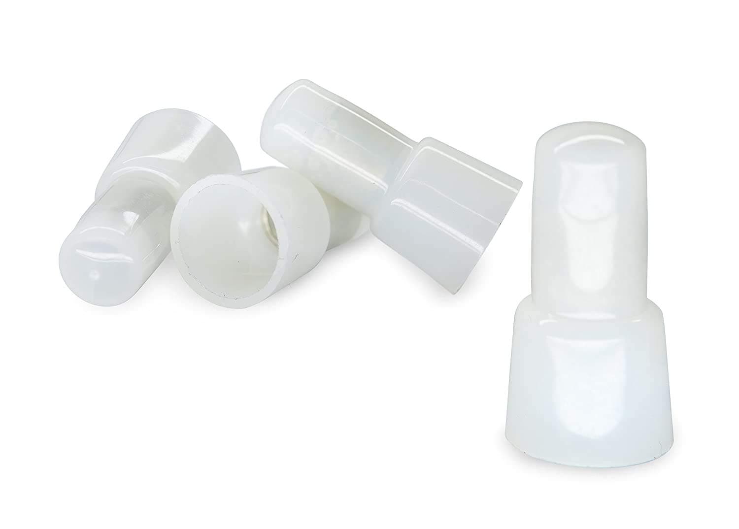 Closed End Crimp Terminal, Nylon Wire Connector, Tin-Plated Copper Core, CE8, 8-6 Gauge - UL Listed - Pack of 100