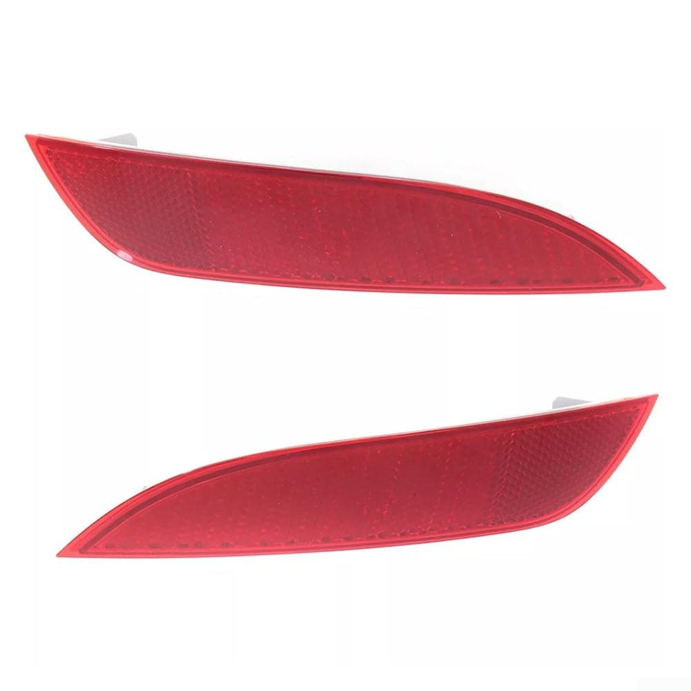 – Pair Rear Bumper Reflector Fits for Ford Focus Hatchback 2015-2018, Replace F1EZ13A565A, F1EZ13A565B