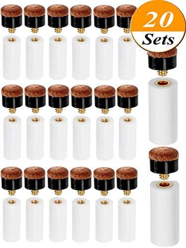 Kenkio 12mm Cue Tips Pool Billiard Cues