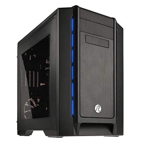 RAIJINTEK Aeneas Micro-ATX Cube Computer Case - Black