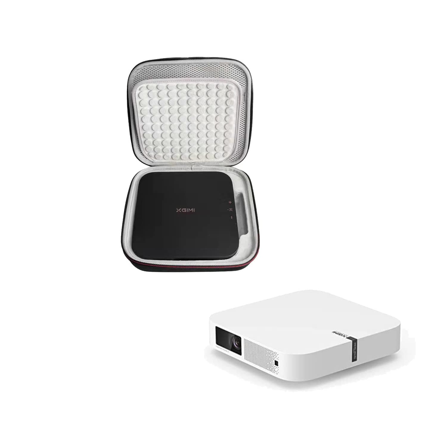 Protective Case for XGIMI Elfin Mini, XGIMI Elfin Mini Projector Storage Bag EVA Carrying Handbag Projector Storage Bag(Black)