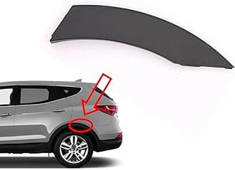Left Rear Fender Molding Wheel Flare Garnish Fits for 13-18 Santa Fe Sport, Replaces OEM 87741-4Z000 75132-2