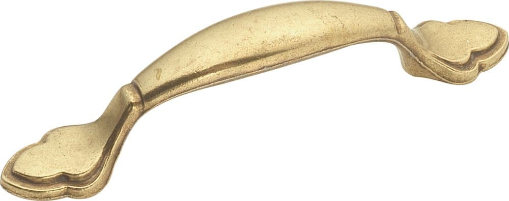 Belwith Hickory Hardware P352-LP 3-Inch Meadows Cabinet Pull, Lancaster Hand Polished