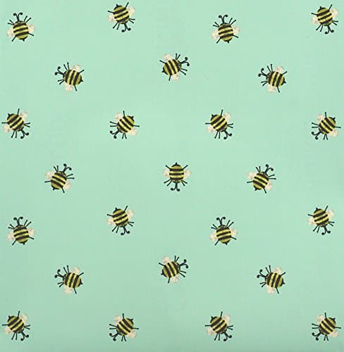 Bumble Bee Spring Themed Rolled gift Wrap Paper - 24" X 15