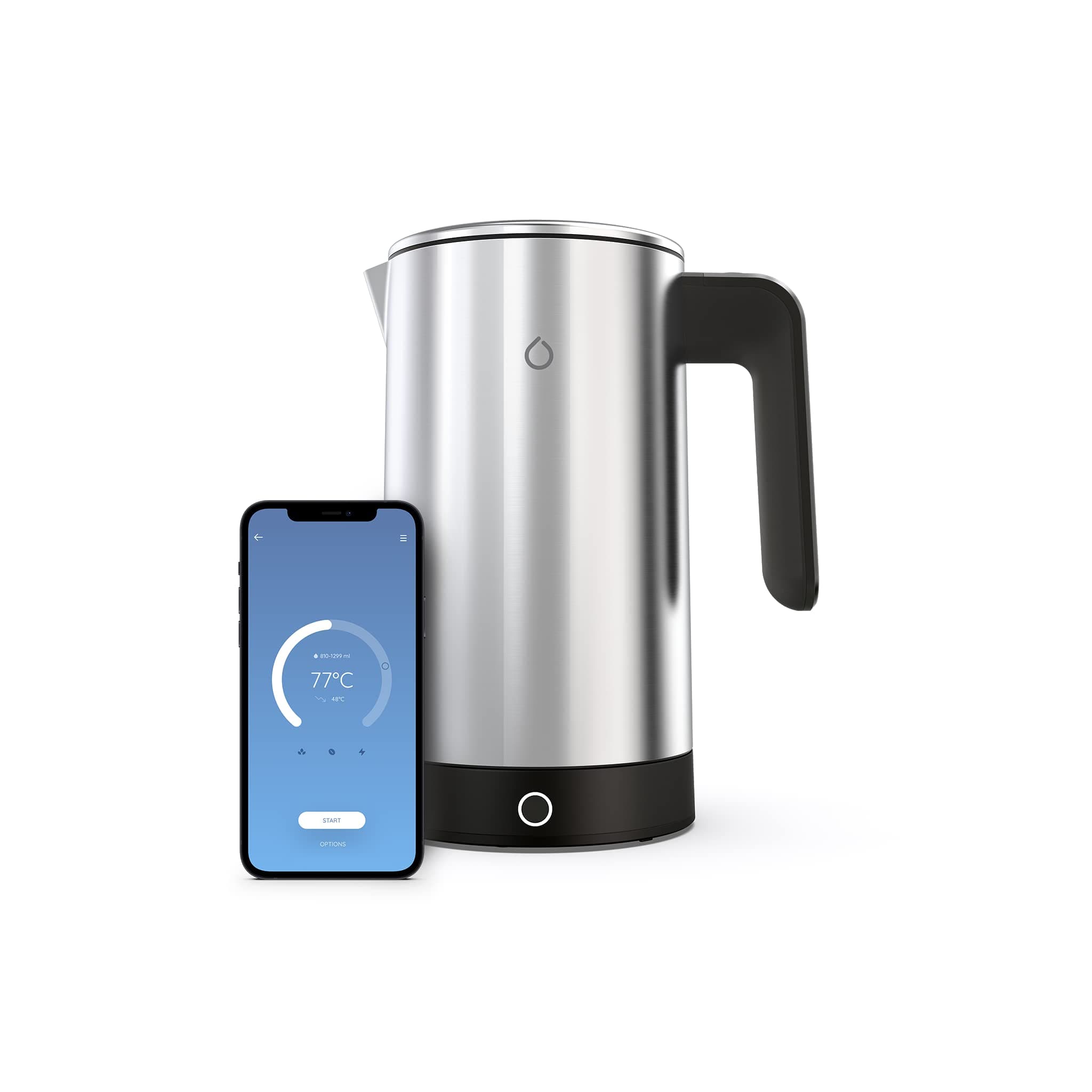 Smarter SMKET01-US Electric iKettle, Silver
