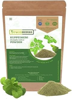 Foodherbs Indian Nettle Powder 200 GMS | Kuppaimeni Powder | Unwanted Hair Removal | Herbal Remedy for Skin, Hair, and Wellness | Supports Skin Healing, Acne Control, and Hair Care