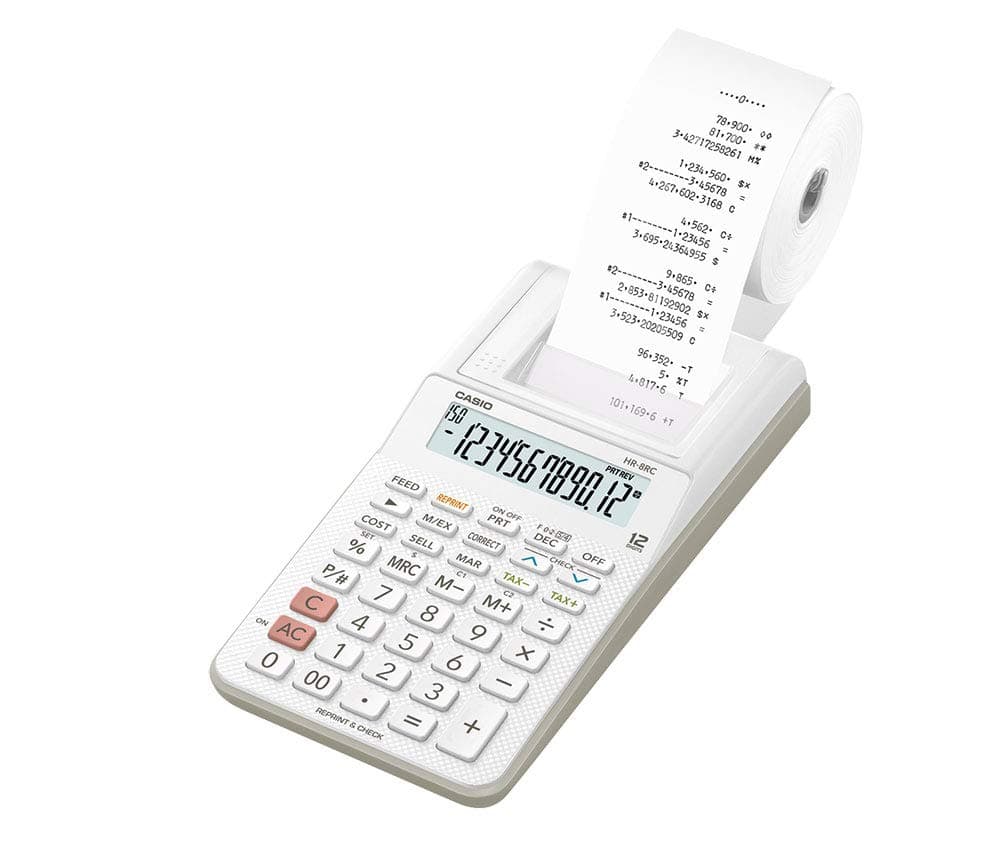 Calculator - HR 8 RC - Printing Calculator