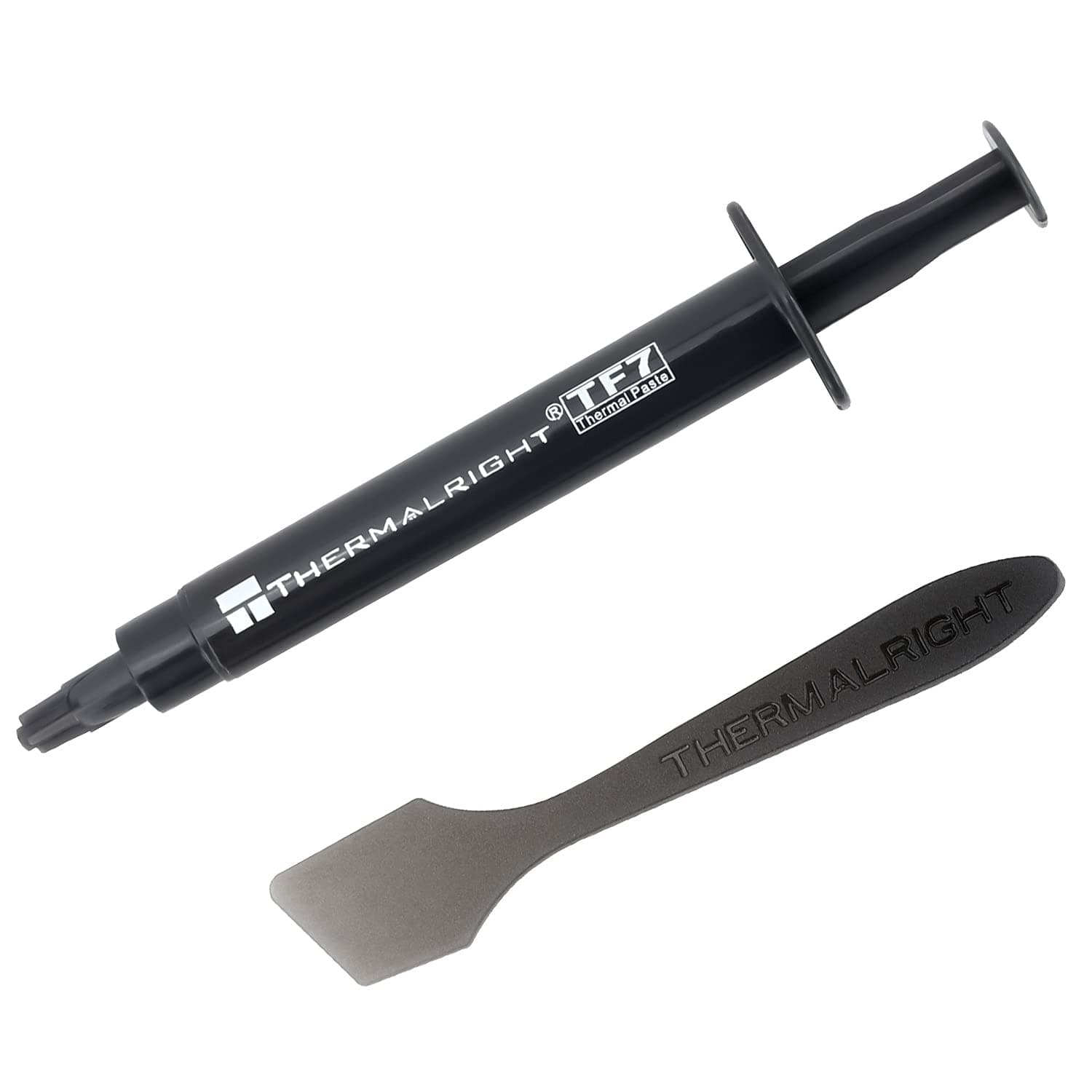Thermalright TF7 2g Thermal Compound Paste for CPU Coolers, Heat Sink Paste High Conductivity 12.8W/m.k for All Processors(CPU,GPU), Non-Conductive,with A Spatula Tool