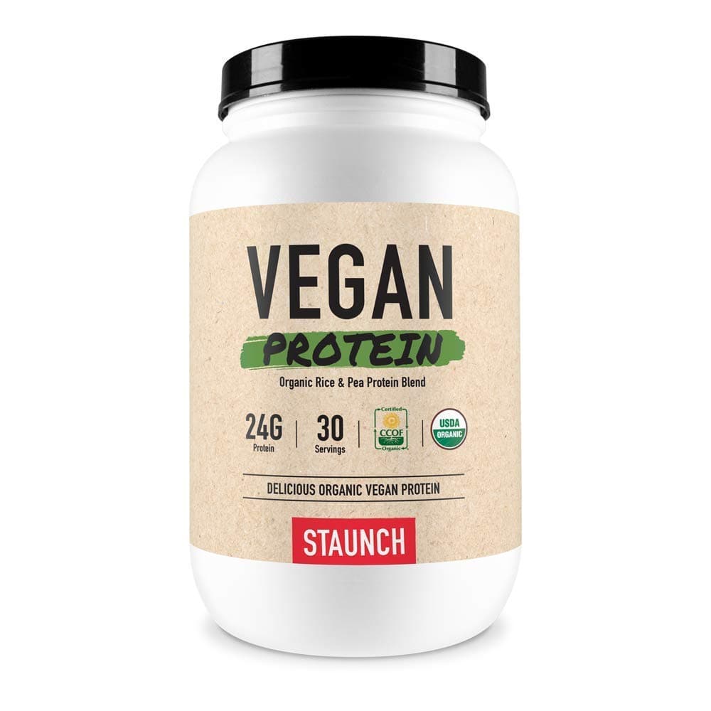 Staunch Vegan Protein (2 lbs) Vanilla - 30 Servings
