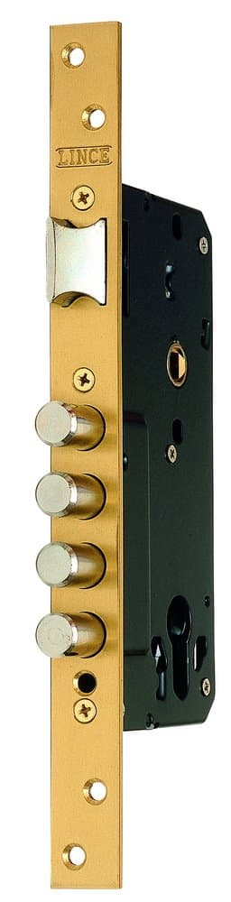 Lince3240050 Lock, Brass, 50 mm