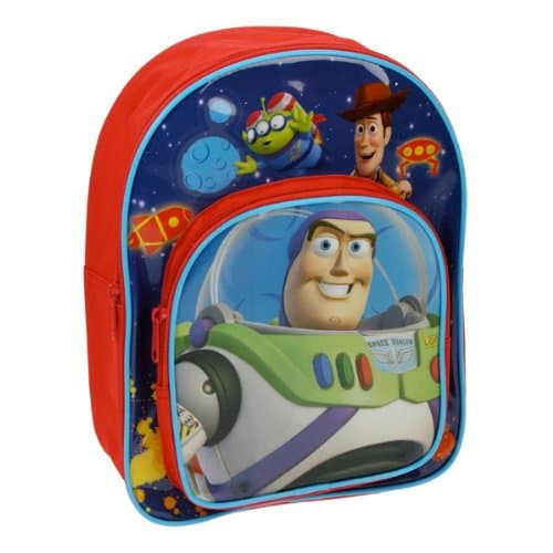 Disney Toy Story backpack with front compartment (Blue /Red)