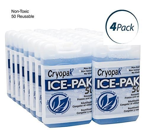 Cryopak Hard Shell Reusable Ice Pack, 3x5 by Cryopak