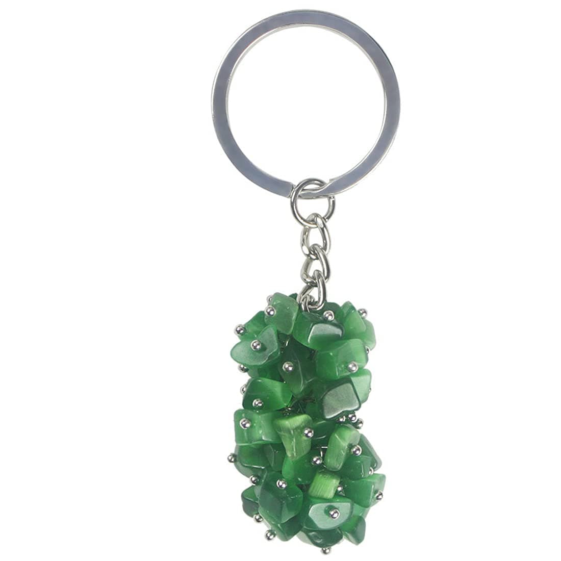 JEMESINatural Crystal Stone Keychain
