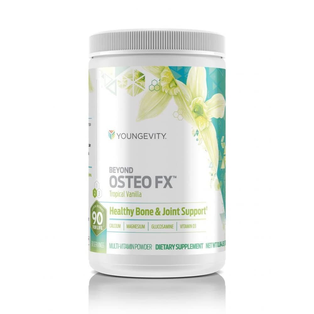 Beyond Osteo FX - Tropical Vanilla | Healthy Bone & Joint Support | Multi-Vitamin Powder | 30 Servings (1 Canister)