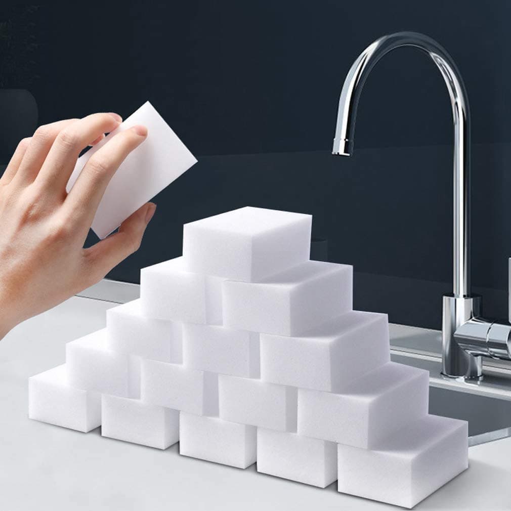 Hi.Power 10 Pcs/lot Magic Sponge Multi-Functional Melamine Eraser Foam Cleaning Pads