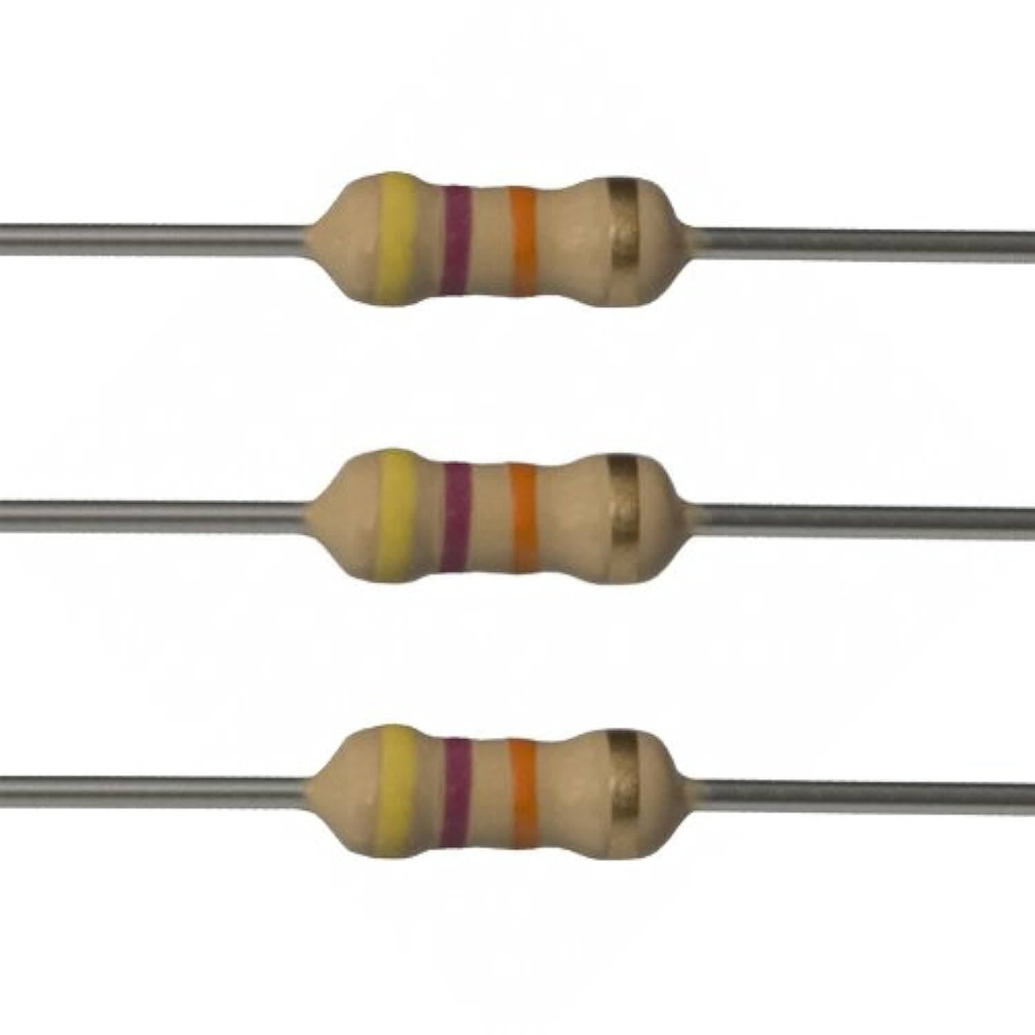 100EP51247K0 47k Ohm Resistors, 1/2 W, 5% (Pack of 100)