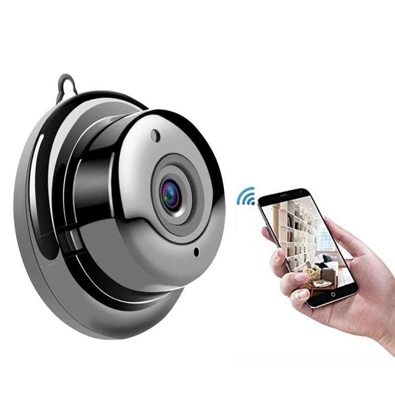 TECHDASH FHD 1080P WiFi Security Camera | Night Vision | Two-Way Audio | Loop Recording | Motion Detection CCTV IP Cam