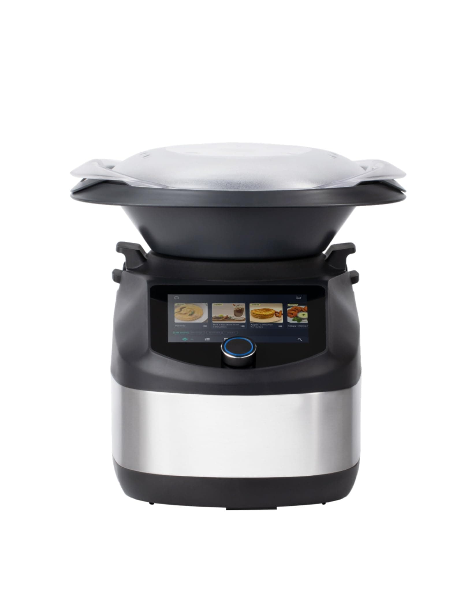 ChefRobot Kitchen Food Processor Robot Smart All-In-One Cooker,Chopper,Steamer,Juicer,Blender,Boil,Knead,Weigh, Multi-Functional Self-Cleaning with Guided Recipes,WiFi Built-In,App Control (CR-8)