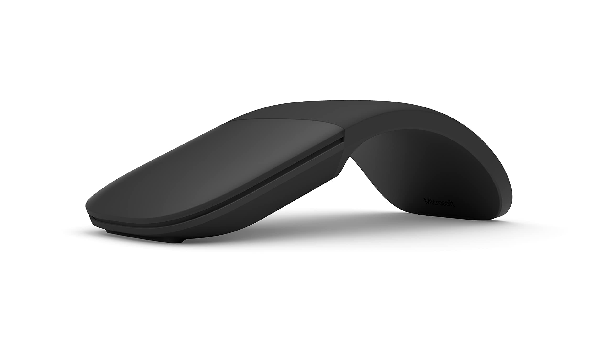 Arc Mouse Bluetooth BlueTrack Ambidextrous Black - Mice (Ambidextrous, BlueTrack, Bluetooth, Black)