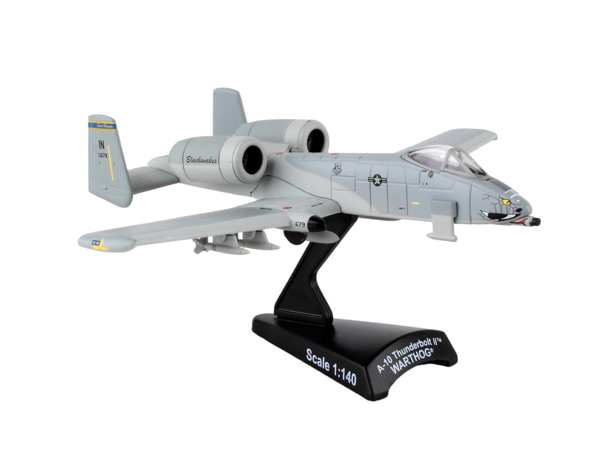 Daron PS5375-3 Postage Stamp A-10 1/140 Blacksnakes 163 FS Indiana ANG, Brown