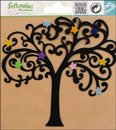 Feltables Embellishments Silhouettes Blossom Tree