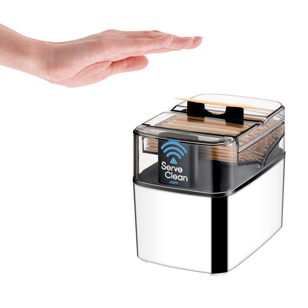 Smart Toothpick Dispenser, Chrome