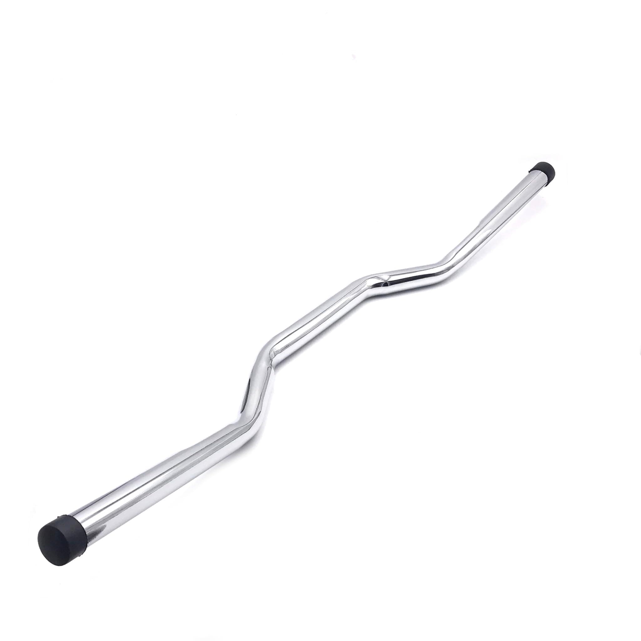 HTTMT- Universal 1" Tracker Bars Handlebars Dimpled - [Chrome] Compatible with H-D Bikes/Bobber/Choppers/Custom Motorcycle