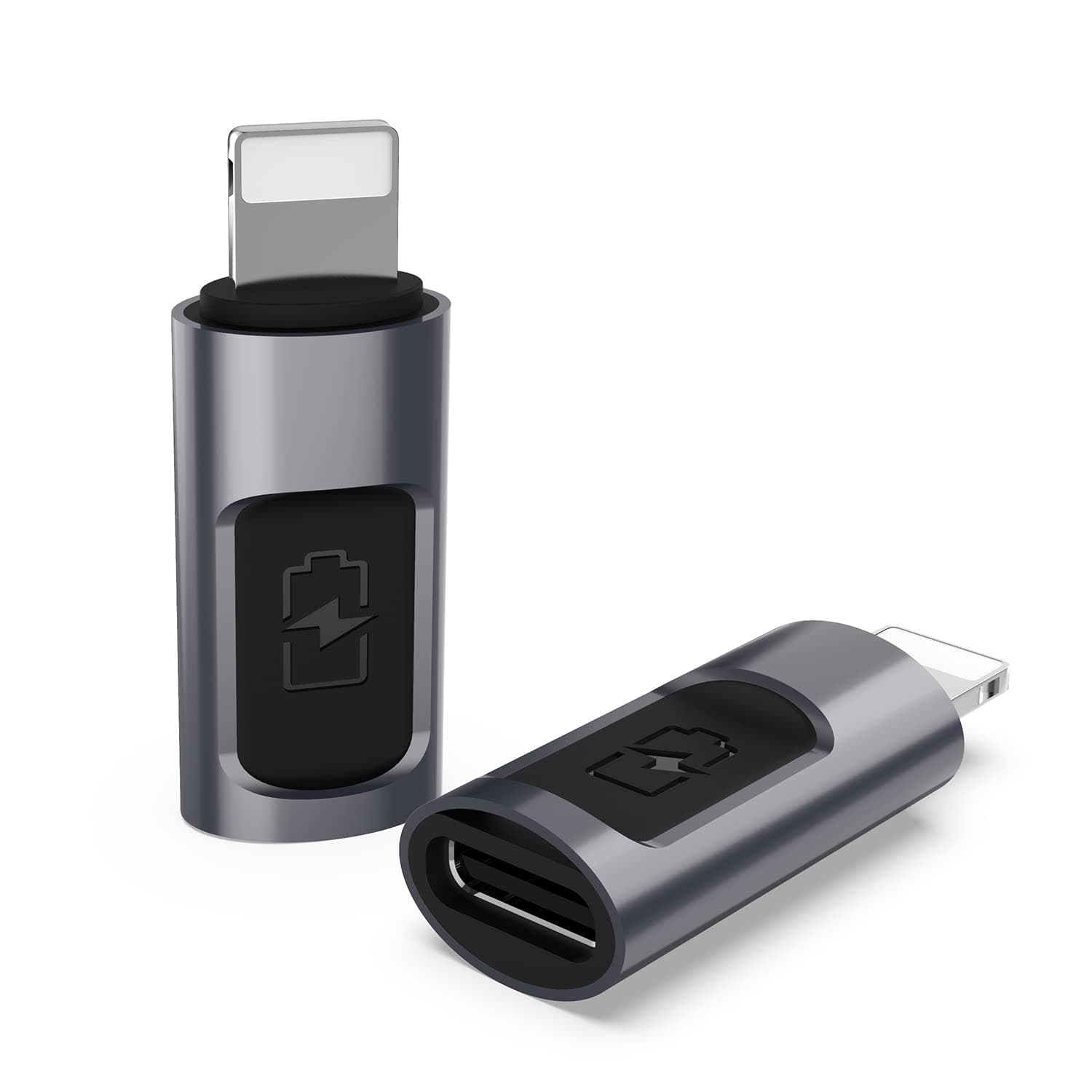 USB C to iOS Phone Charger Adapter Belkertech Compatible/Replacement for Type C to Phone Adapter Support Charging for Phone X/Phone XR/Phone 7 2Pack