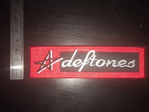 BLUE HAWAI Iron-on Patch, 1 Rectangular Adult Music Band Logo Patch