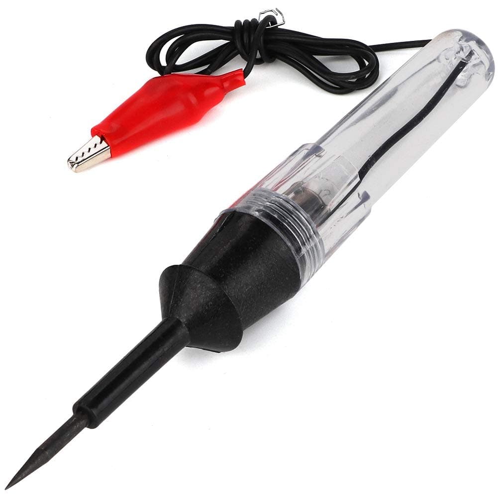 Azonee Auto Voltage Circuit Tester, 6V 12V 24V DC Continuity and Current Tester, Long Probe Pen Light Bulb for Cars, Trucks, Low Voltage Systems, Live Wires, Fuses