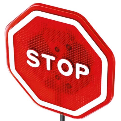 EZ Parking Aid Flag with LED Flashing Light