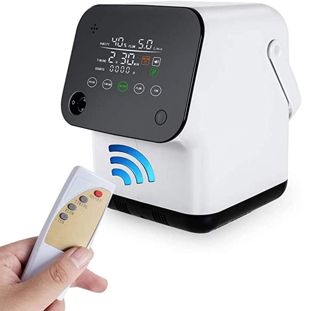 Damai Oxygen Concentrator 1-7L/Min 93% High Purity Adjustable Air Purifier with Voice Function Oxygen Machine for Home And Travel Use