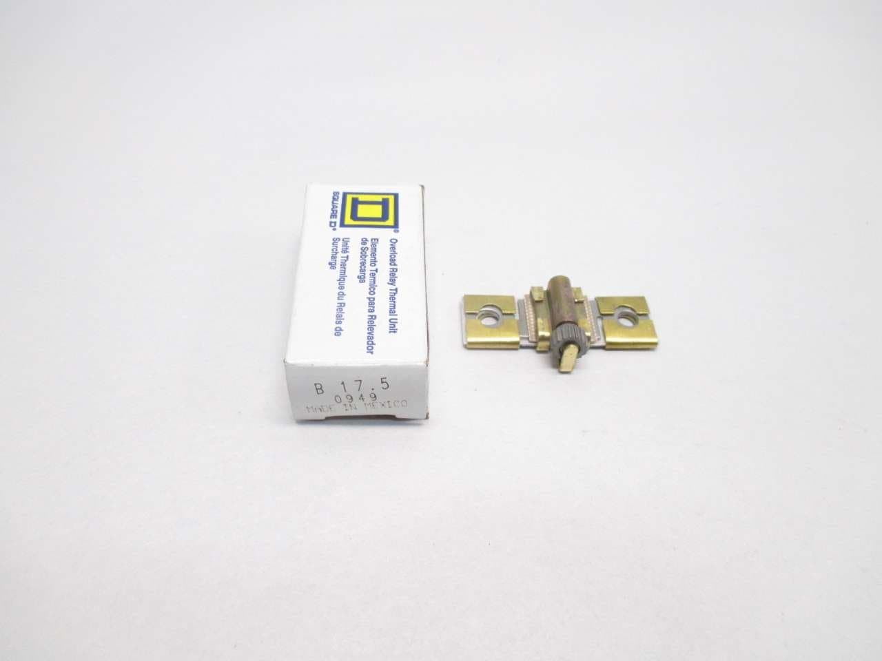 New Square D Thermal Overload Heater Element Unit B17.5 or B-17.5