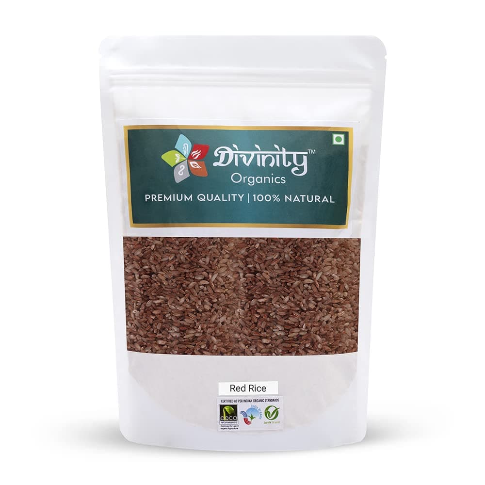Divinity Organics | Unpolished Red Rice 1000g