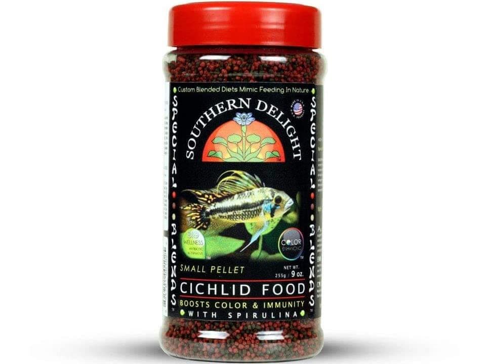 Small Cichlid Formula, Red, 9 oz.