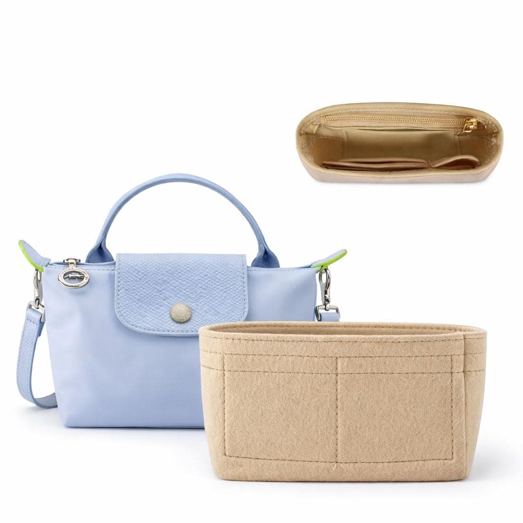Longchamp Small Tote Bag Organizer - Chispee Insert for Timid Bag Storage & Finishing