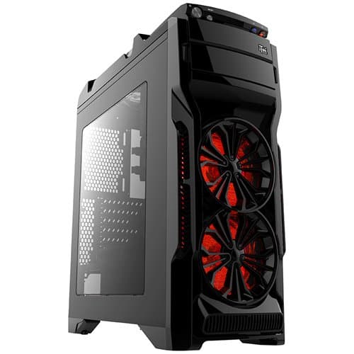 ITEK ITEK Bi-Turbo Evo Case For PC, Black