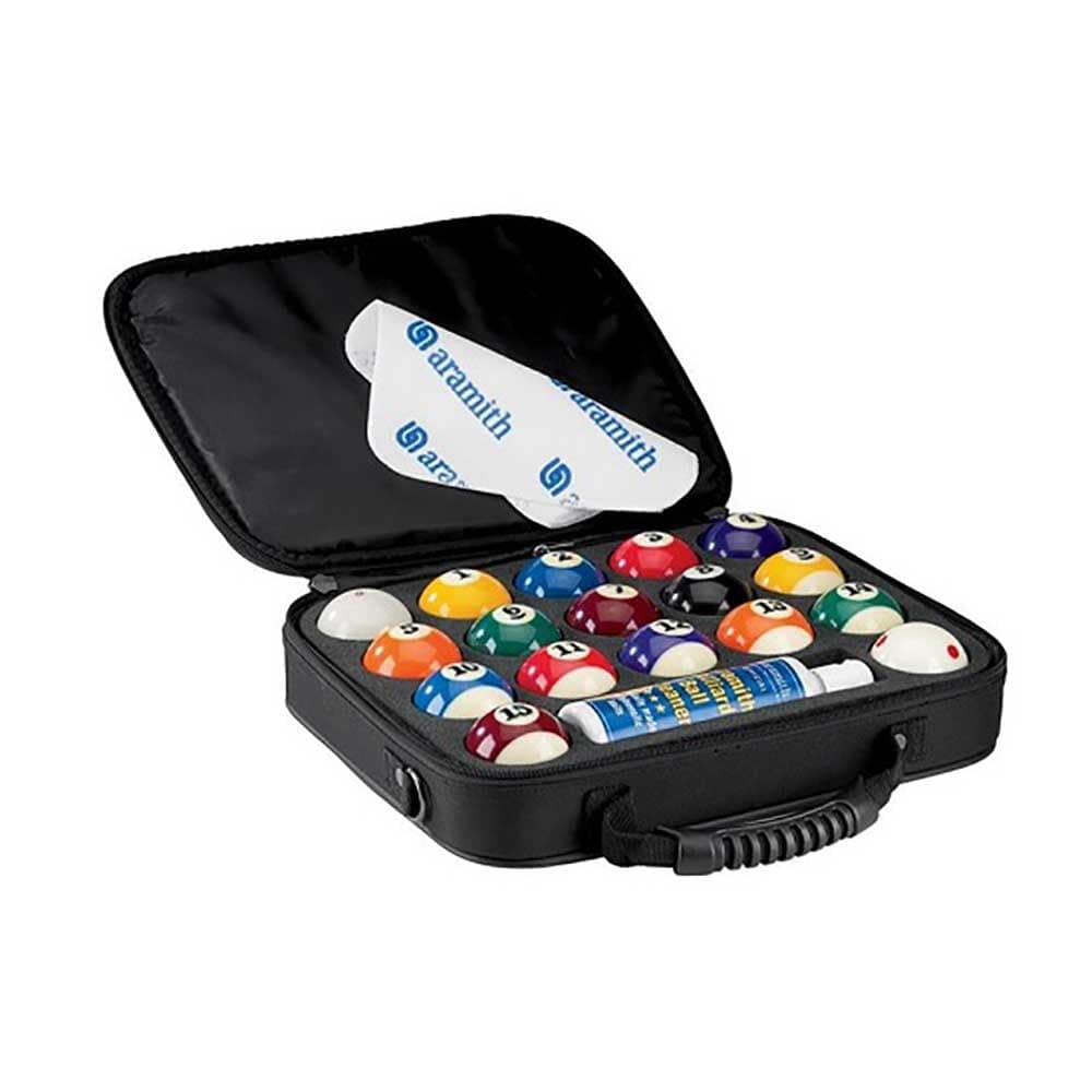 Padded Billiard/Pool Ball Travel Case