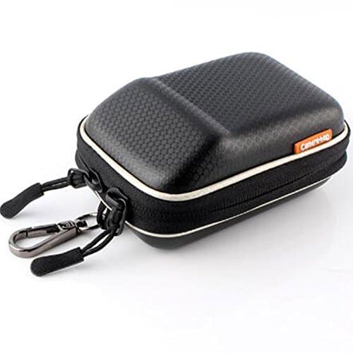 I-GOFU1 Black EVA Shock Resistant Compact Digital Camera Case for Canon PowerShot SX730 SX720 SX620 HS G9 X Nikon COOLPIX A900 W100 Panasonic Lumix DMC TZ80 TZ70 Sony Cyber-Shot DSC WX500