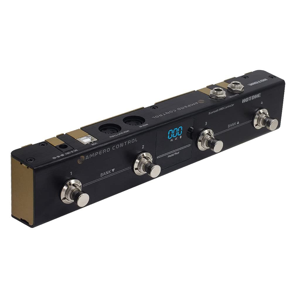 MIDI Foot Controller Pedal Bluetooth Ampero Control 4 Button