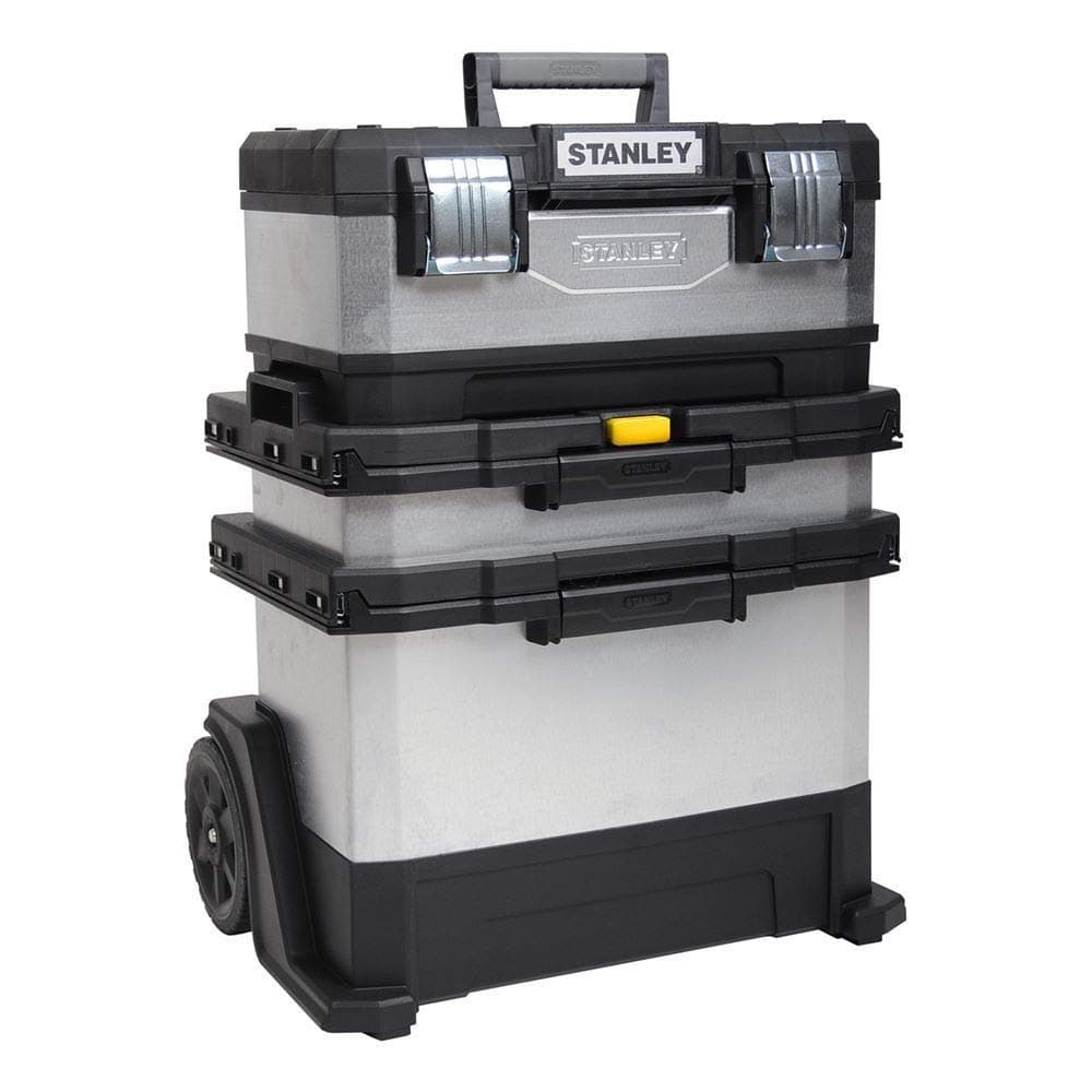 Stanley 1-95-833 Galvanised Metal/ Plastic Rolling Workshop