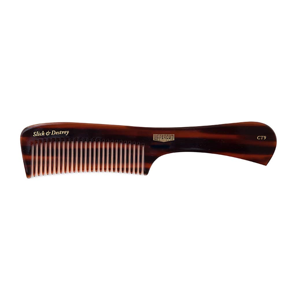 CT9 Tortoise Styling Comb - Minimal Static, Flexible - Slick & Destroy
