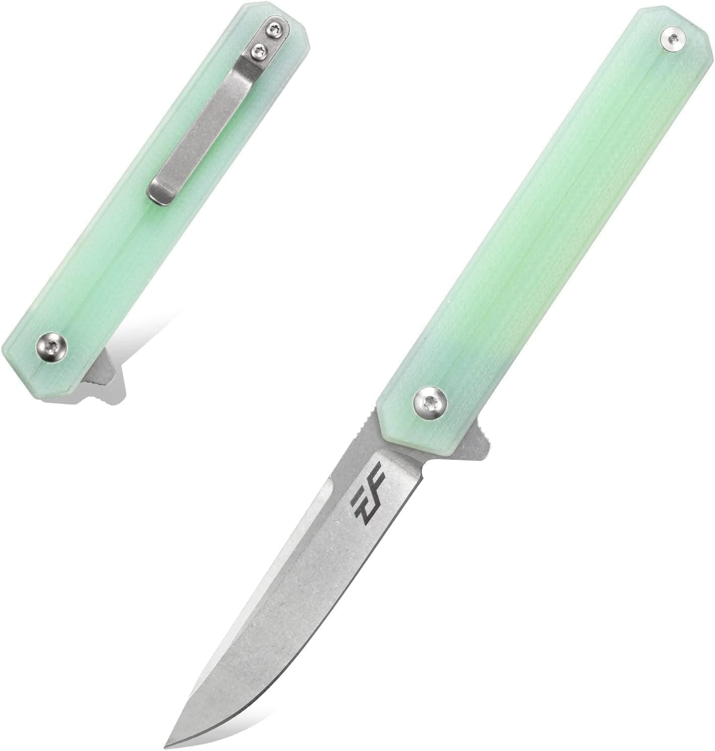 EF64 Folding Knife D2 Steel Blade G10 Handle Multitool Pocket Knife for Camping Hiking EDC Tool