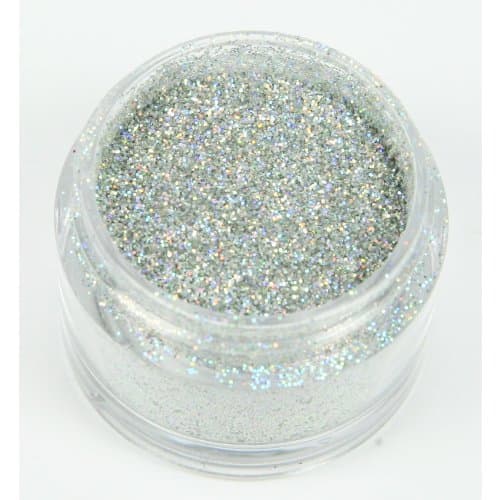Holly Cupcakes Stunning Sparkly Decorating Glitter: Silver Hologram